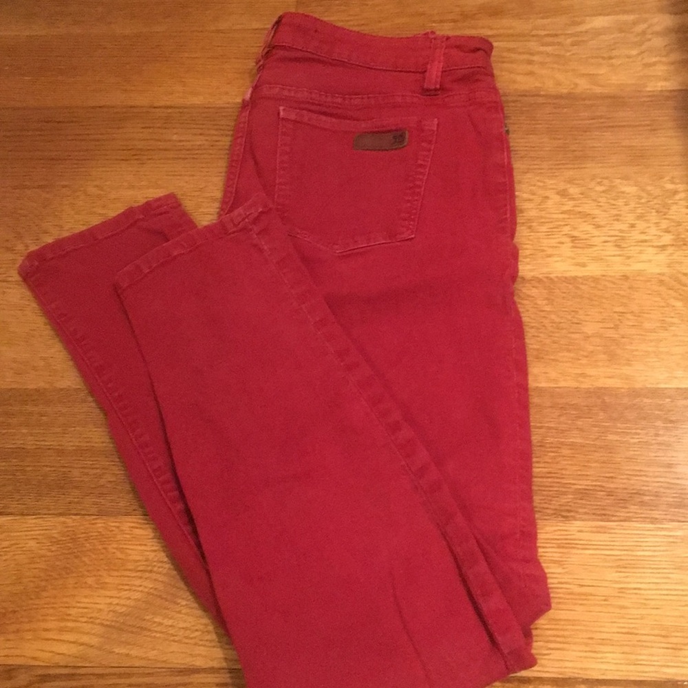 Red joes jeans